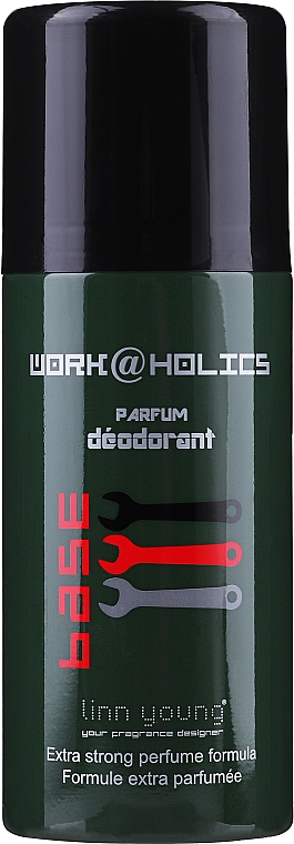 Linn Young Work Holics Base - Парфумований дезодоарант-спрей для тіла — фото N1