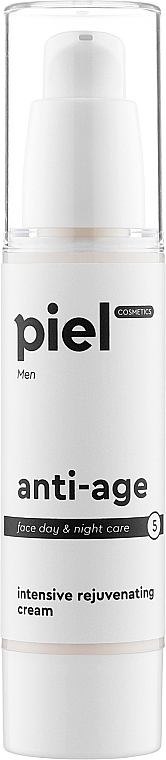 Набор "Антивозрастной уход для тусклой кожи лица" - Piel Cosmetics Men (cr/50ml + ser/30ml) — фото N2