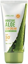 Духи, Парфюмерия, косметика Солнцезащитный крем для лица с алоэ - Lebelage Moisture Aloe Sun Cream SPF50+/PA+++ 