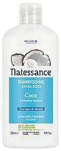 Шампунь із кокосовим маслом - Natessance Extra Gentle Shampoo Coconut — фото N2