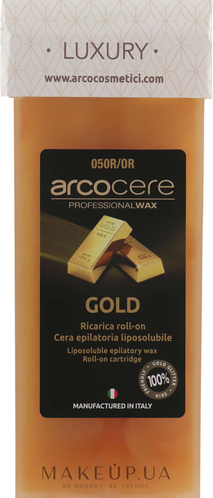 Воск в кассете "Золото" - Arcocere Super Star — фото 100ml
