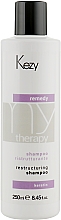 Восстанавливающий шампунь для волос с кератином - Kezy Remedy Restructuring Shampoo — фото N1