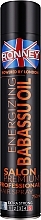 Лак для волос - Ronney Professional Energizing Babbasu Oil Hair Spray — фото N1