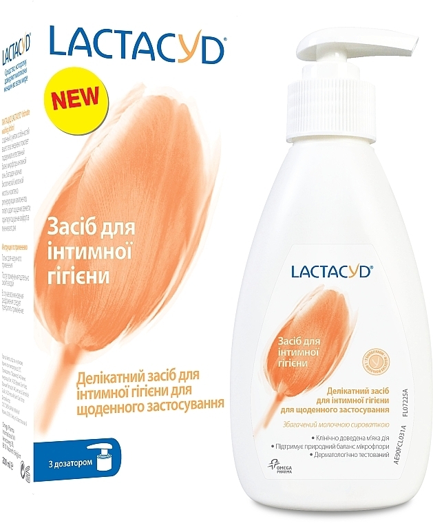 УЦЕНКА Средство для интимной гигиены с дозатором - Lactacyd Body Care * — фото N5