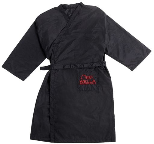 Пеньюар-кимоно для окраски - Wella Professionals Black Hairdressing Dress — фото N1