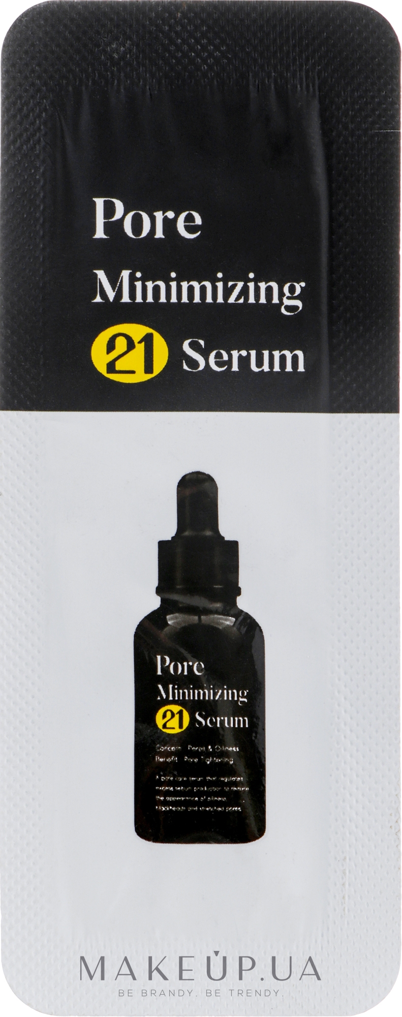 Pore minimizing 21 serum