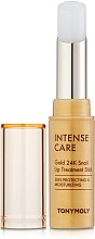 Духи, Парфюмерия, косметика Улиточный бальзам-стик для губ - Tony Moly Intense Care Gold 24K Snail Lip Treatment Stick SPF15