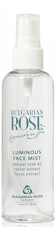 Мист для лица - Bulgarian Rose Signature Spa Luminous Face Mist — фото N1