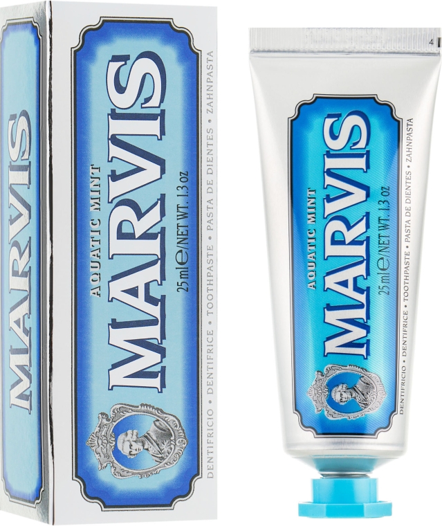 Дорожній набір зубних паст - Marvis 7 Flavours Box (toothpast/7x25) — фото N3