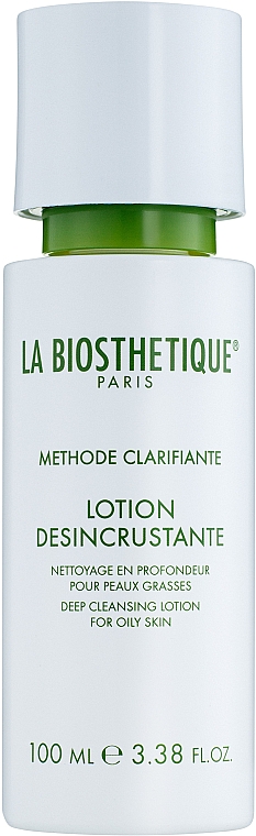 Лосьйон для глибокого очищення жирної шкіри обличчя - La Biosthetique Methode Clarifiante Lotion Désincrustante — фото N2
