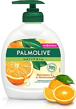 Жидкое мыло "Витамин С и Апельсин" с увлажняющим компонентом - Palmolive — фото N2