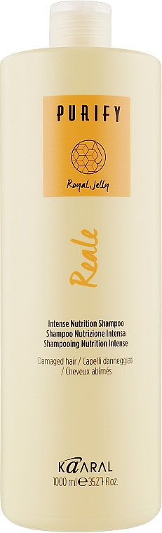 Інтенсивний живильний шампунь - Kaaral Purify Reale Shampoo — фото N3
