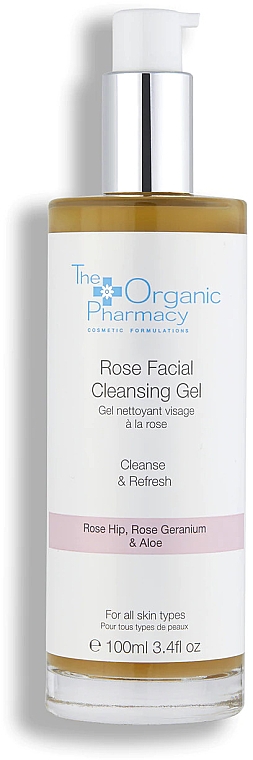 Очищувальний гель для обличчя - The Organic Pharmacy Rose Facial Cleansing Gel — фото N2