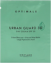 Парфумерія, косметика Захисний денний крем SPF25 - Oriflame Optimals Urban Guard 3D (пробник)