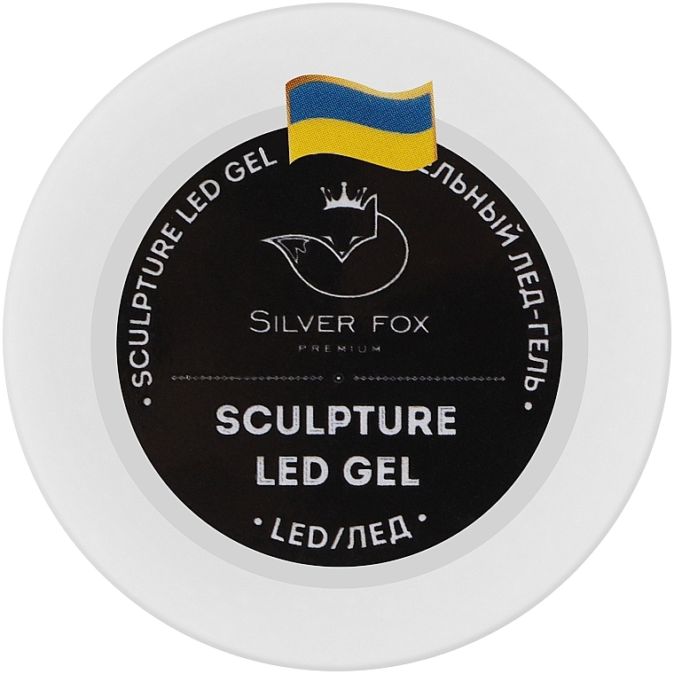 Гель для ногтей "Ideal", 15 мл - Silver Fox Ideal Gel LED — фото N1