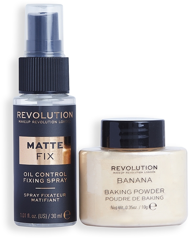 Набор, 2 продукта - Makeup Revolution Mini Matte Heroes Gift Set — фото N3