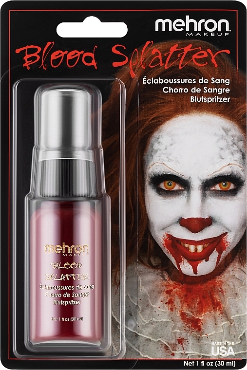 Mehron Blood Splatter Pump Bottle