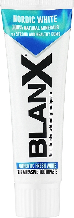 Зубная паста - Blanx Nordic White — фото N1