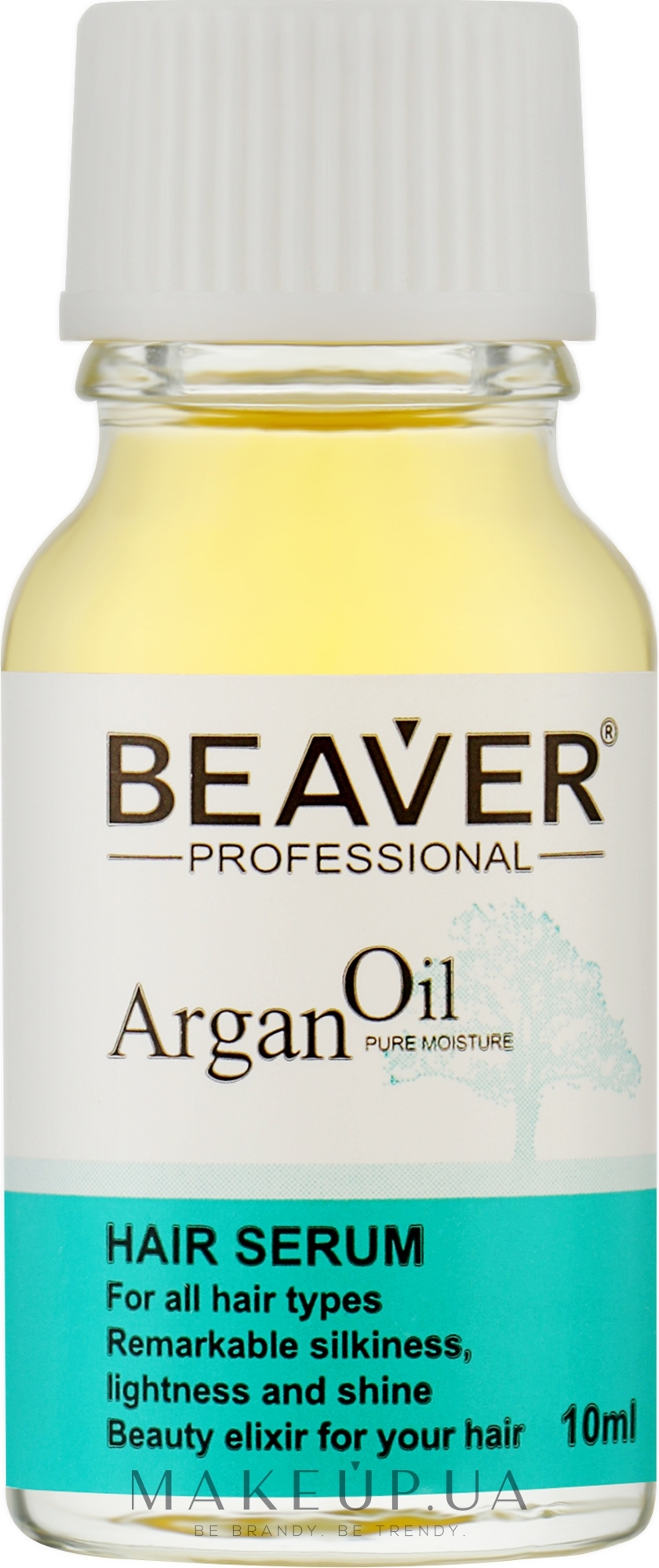 Питающая восстанавливающая сыворотка с аргановым маслом - Beaver Professional Argan Oil Hair Serum — фото 10ml