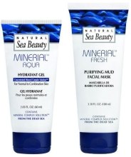 Духи, Парфюмерия, косметика Набор - Natural Sea Beauty Mineral Aqua (gel/60ml + mask/100ml)