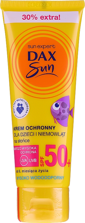 Детский солнцезащитный крем - Dax Sun Protection Cream SPF 50+ — фото N1