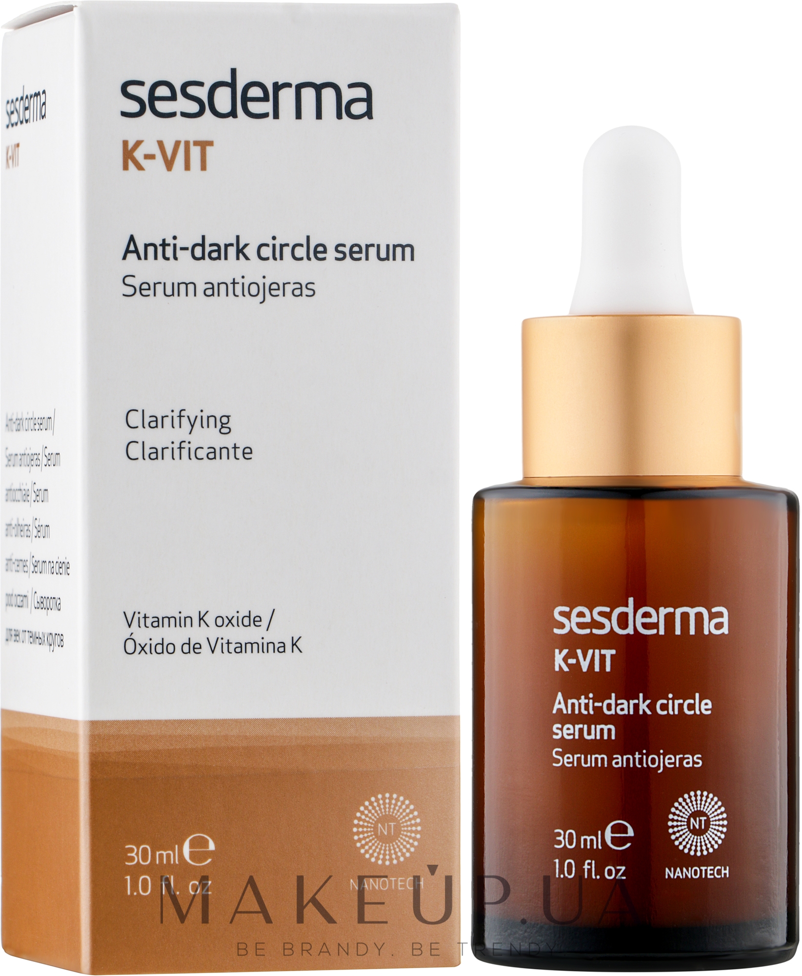 Сыворотка для век - SesDerma Laboratories K-Vit Anti Dark Circle Liposome Serum — фото 30ml