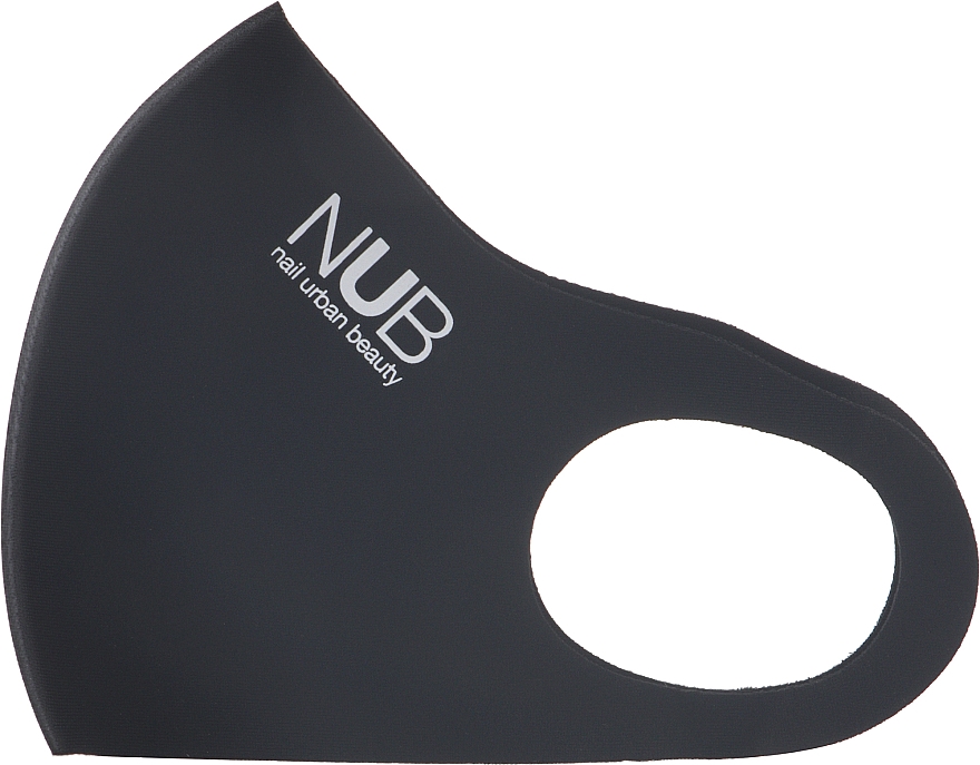 Защитная маска на лицо, черная - NUB Dust Protector