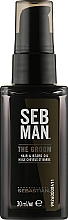 Олія для догляду за волоссям і бородою - Sebastian Professional SEB MAN The Groom Hair & Beard Oil — фото N1