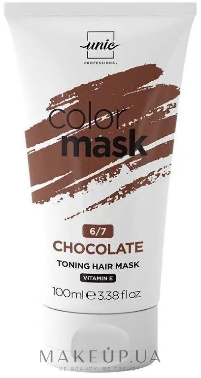 Тонувальна маска для волосся - Unic Color Mask — фото 6/7 - Chocolate