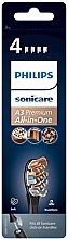 Парфумерія, косметика Насадки для зубної щітки, 4 шт. - Philips Sonicare A3 Premium All In One HX9094/11