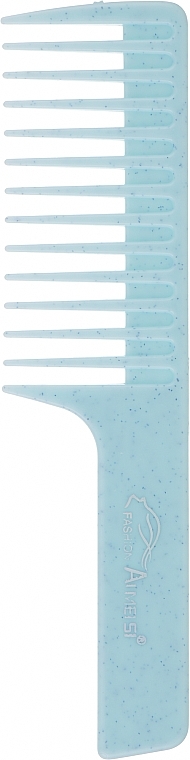 Гребінь для волосся рідкозубий, CLR-255 B, блакитний - Christian Hair Comb Blue — фото N1