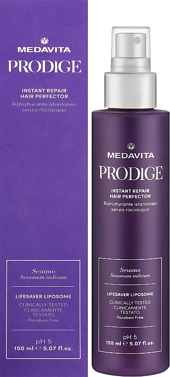 Спрей для волос - Medavita Prodige Instant Repair Hair Perfector — фото N2