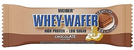 Протеиновый батончик - Weider Whey-Wafer Hazelnut — фото N1