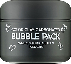 Парфумерія, косметика Глиняна бульбашкова маска для обличчя - G9Skin Color Clay Carbonated Bubble Pack