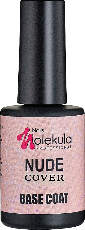 База камуфляжная для гель-лака - Nails Molekula Nude Cover Base Coat