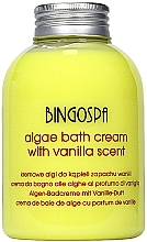 Пена для ванн на водорослях с ароматом ванили - BingoSpa Creamy Algae Bath — фото N1