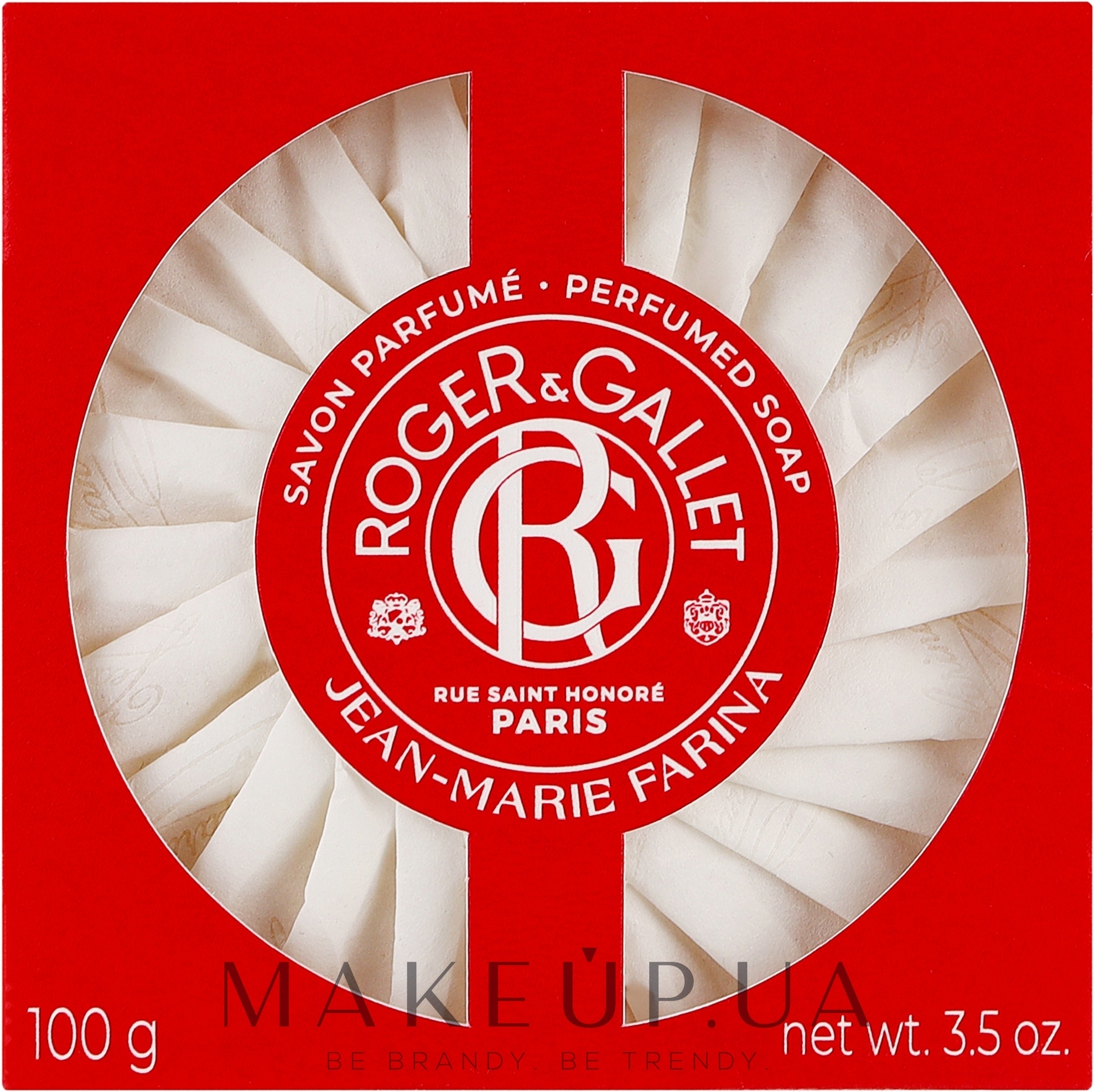 Мило - Roger & Gallet Jean-Marie Farina Perfumed Soap — фото 100g
