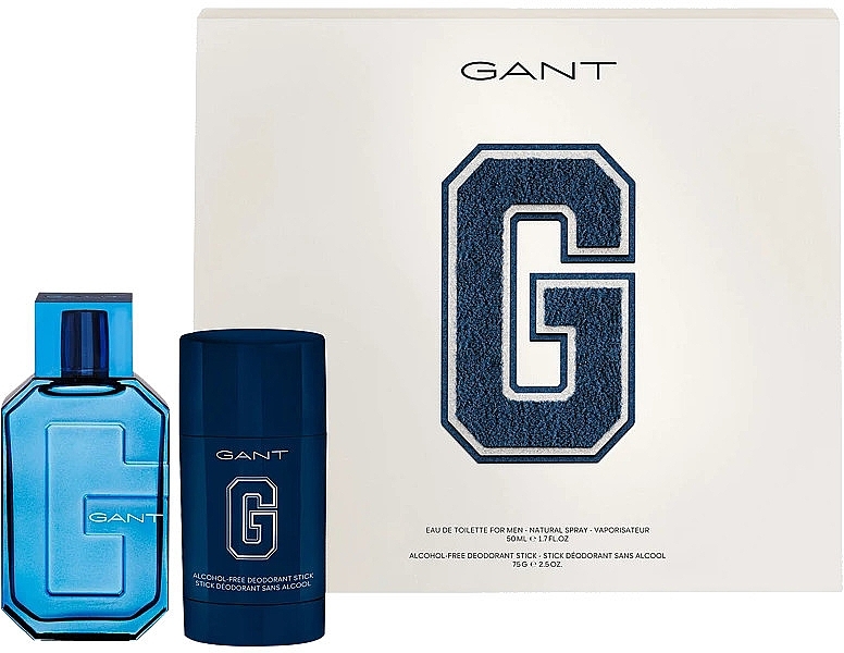 Gant Eau de Toilette - Набір (edt/50ml + deo/75g) — фото N1