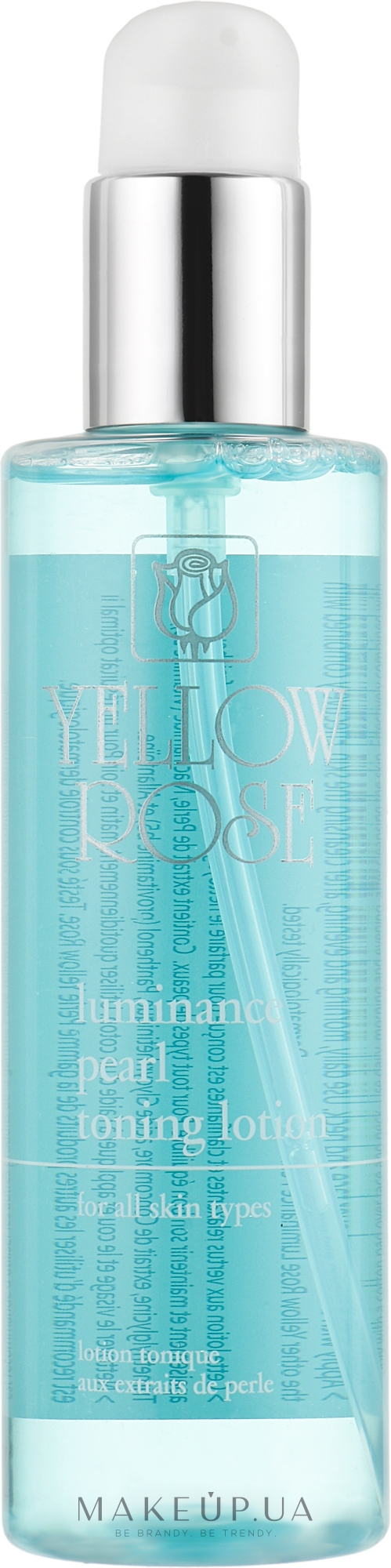 Тонизирующий лосьон с жемчужным экстрактом - Yellow Rose Luminance Pearl Toning Lotion — фото 200ml