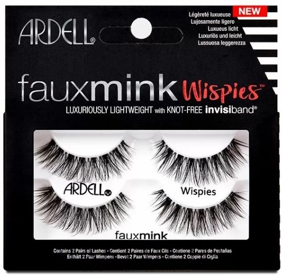 Набор накладных ресниц - Ardell Faux Mink Multipack Twin Pack Wispies — фото 4шт