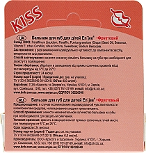 Бальзам для губ дитячий "Фруктовий" - Enjee Kiss — фото N3