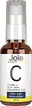 Омолоджувальна сироватка з гіалуроновою кислотою й вітаміном С - Jole Vitamin C Serum — фото N1