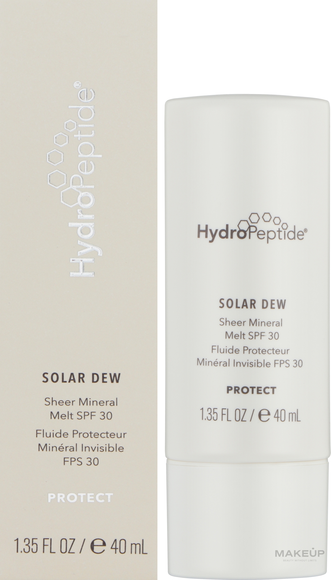 Солнцезащитная сыворотка SPF 30 - HydroPeptide Solar Dew  — фото 40ml