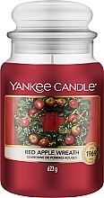 Ароматическая свеча "Красный яблочный венок" в банке - Yankee Candle Red Apple Wreath — фото N2