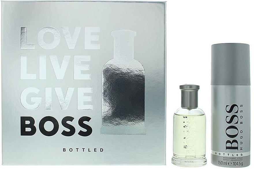 BOSS Bottled - Набор для мужчин (edt/50ml + deo/150ml) — фото N1