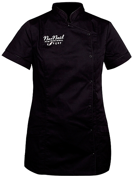 Парикмахерский фартук, L, черный - NeoNail Professional NeoNail Apron Black — фото N1