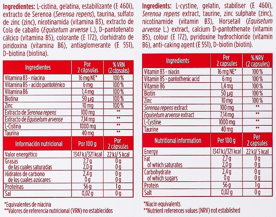 Пищевая добавка от выпадения волос, капсулы - Isdin Lambdapil Anti Hair Loss — фото N3