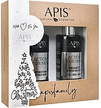 Набор - APIS Professional Action For Men Gift Set (h/b/cr/300ml + sh/gel/300ml) — фото N1