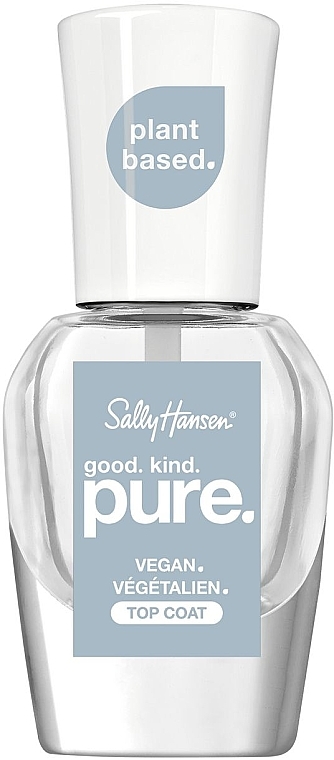 Верхнє покриття для нігтів - Sally Hansen Nail Polish Good. Kind. Pure. Top Coat — фото N1