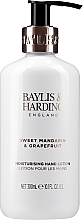 Набор - Baylis & Harding Sweet Mandarin & Grapefruit (h/wash/300ml + h/cr/130ml + h/lot/300ml) — фото N3